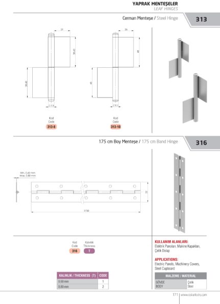 KLAVIR BAGLAMA 175 CM (316)