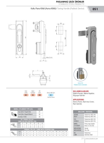 ZAKRETNA BRAVA INOX (051)