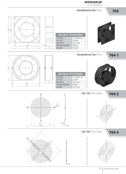MASKA VENTILATORA 120X120 (704-2)
