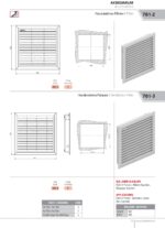 MASKA-FILTER VENTILATORA (701-2)