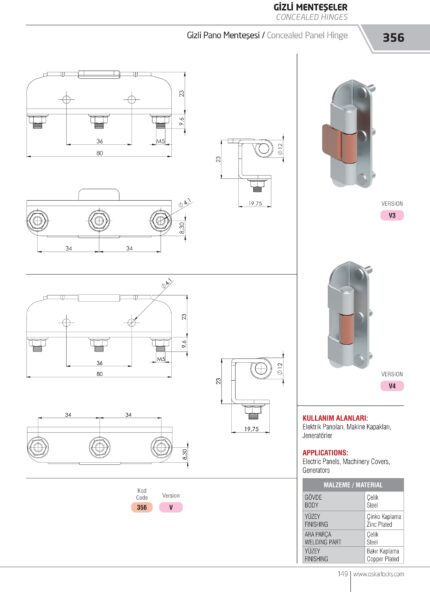 SKRIVENE BAGLAME (356 V3-V4)